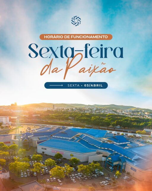 🕊️✨ Os horários para a Semana Santa já estão disponíveis.Confira tudo e se organize com tranquilidade. No GV Shopping, você encontra tudo com facilidade e comodidade. 🤎#GVShopping #SextaFeiraDaPaixão #SemanaSanta #Horários #VivaOGV