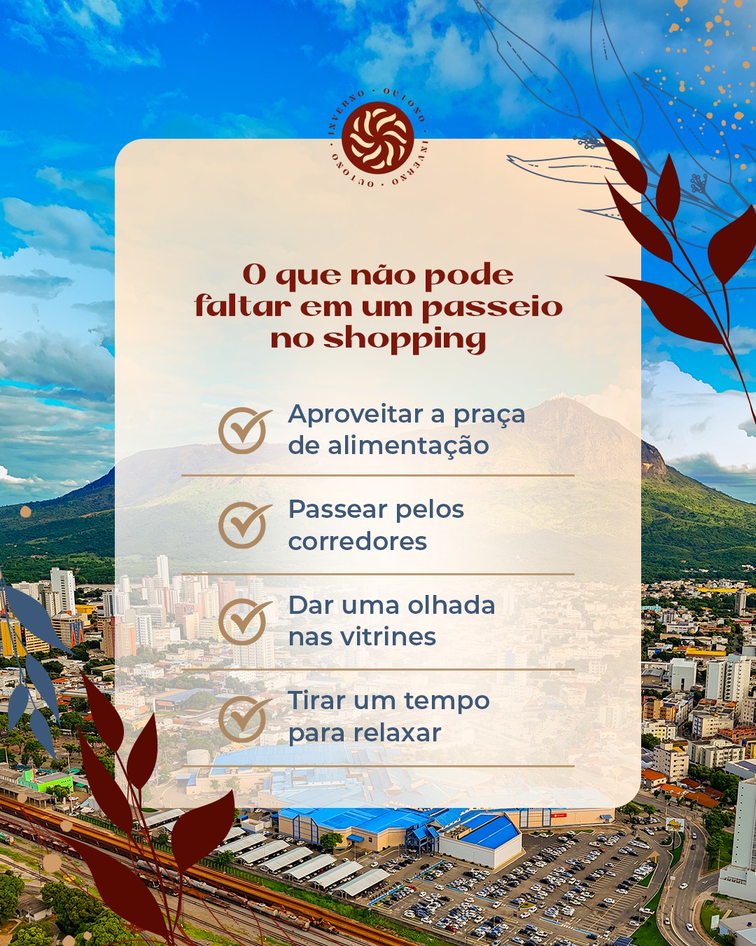 Um passeio no shopping pode ter muitas formas.Pode ser para comer bem, caminhar sem pressa, olhar vitrines ou simplesmente tirar um tempo para relaxar.No GV Shopping, tudo isso faz parte do seu momento. ✨#GVShopping #GV #Shopping #MomentosNoShopping #VemProGV
