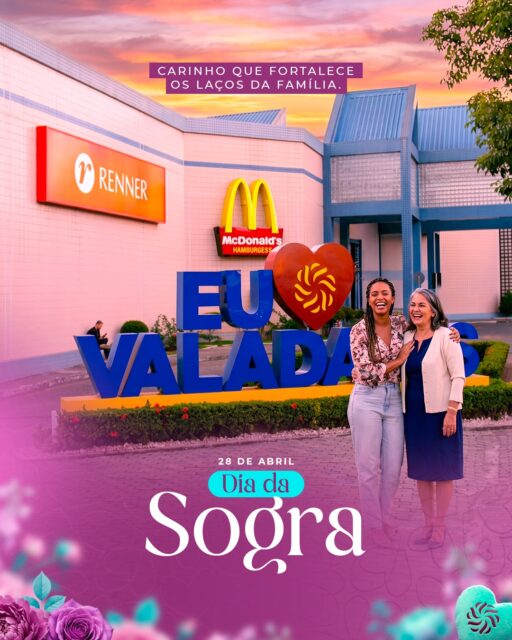 O Dia da Sogra é mais um momento para valorizar os laços, compartilhar risadas e aproveitar o tempo juntos.Que tal um passeio especial por aqui? O GV Shopping é o destino para viver esses momentos.#GVShopping #DiaDaSogra #Família #MomentosNoShopping #VemProGV