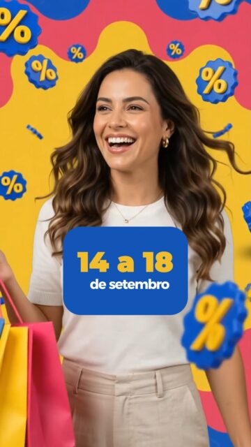 A Semana do Cliente está chegando ao GV Shopping! 💜✨De 14 a 18 de setembro, de segunda a sexta, prepare-se para aproveitar ofertas especiais, condições imperdíveis e aquela oportunidade que você estava esperando para fazer suas compras. 🛍️Fique de olho e não perca a Semana do Cliente GV Shopping!#GVShopping #SemanaDoCliente #VivaTudoAqui #GovernadorValadares #Ofertas