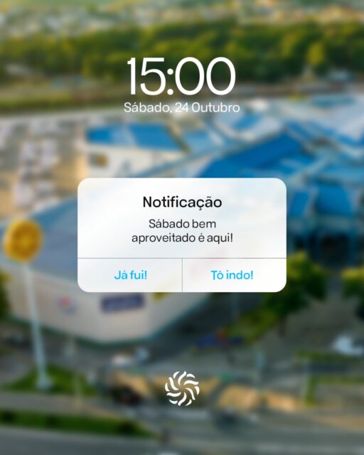 Sábado é dia de aproveitar tudo o que o GV Shopping tem de bom! 🛍️✨Reúna quem você gosta, curta momentos especiais e aproveite cada cantinho do shopping. 💛#GVShopping #VemProGV #VivaTudoAqui