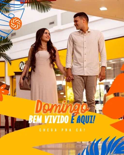 Domingo é dia de passeio, tempo livre e bons momentos a dois.No GV Shopping, o encontro fica ainda mais leve, com conforto, lazer e aquele clima perfeito pra curtir o dia sem pressa.Chega pra cá e viva essa experiência.#GVShopping #Domingo #Passeio #Lazer #Conforto #Momentos #Experiência