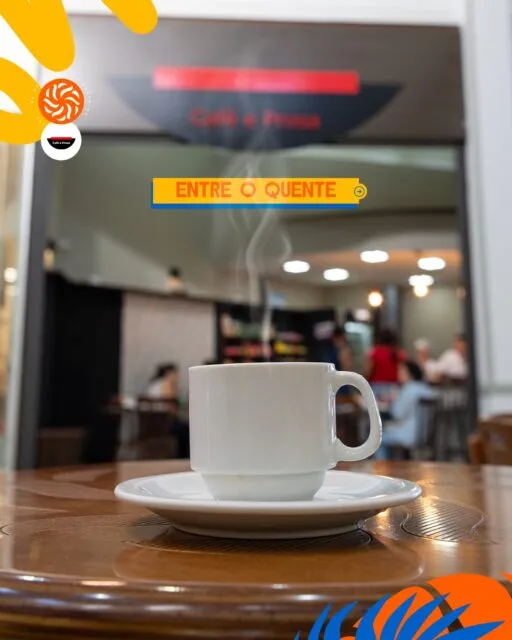 Entre um compromisso e outro, sempre cabe uma pausa para curtir, aproveitar o tempo livre e bons momentos. ✨No GV Shopping, do sorvete ao café, você encontra conforto, lazer e aquela experiência gostosa de aproveitar o dia. 💛 Chega pra cá!#GVShopping #PraçaDeAlimentação #Sorvete #Café #Lazer #Momentos #Experiência