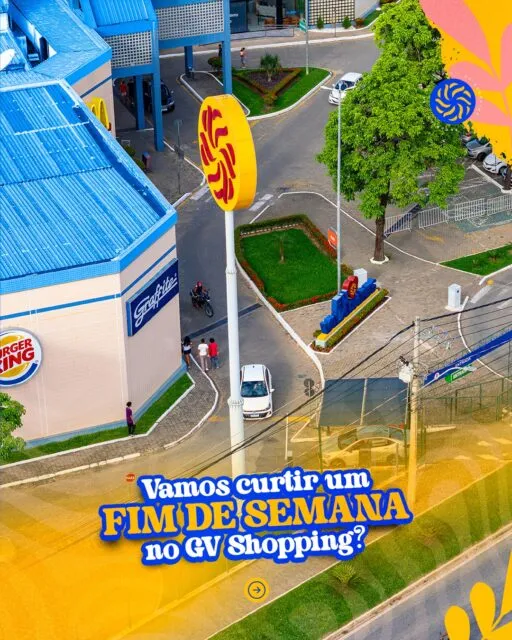 Fim de semana bom é fim de semana bem aproveitado, né? 💚 E aqui no GV Shopping dá pra viver um dia inteiro de momentos especiais ✨Começa com aquele almoço gostoso 🍽️ Segue pras comprinhas que você merece 🛍️ Registra o momento 📸 E fecha com cinema 🎬Tudo no seu tempo, com conforto e experiências que fazem o dia valer a pena.Vem curtir o fim de semana no GV Shopping 💫 #GVShopping #FimDeSemana #Experiência #Lazer #VivaOGV