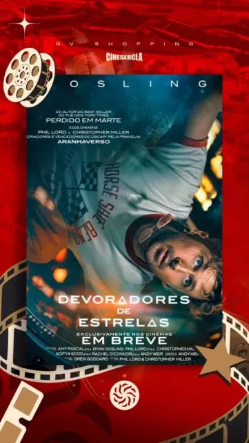 🎬✨ Uma jornada intensa, cheia de mistério e descobertas além do que se imagina.Devoradores de Estrelas já está em cartaz para quem busca uma história envolvente e fora do comum. Prepare a pipoca e venha viver essa experiência no cinema.#GVShopping #Cinema #FilmesEmCartaz #DevoradoresDeEstrelas #SessãoDeCinema Pipoca