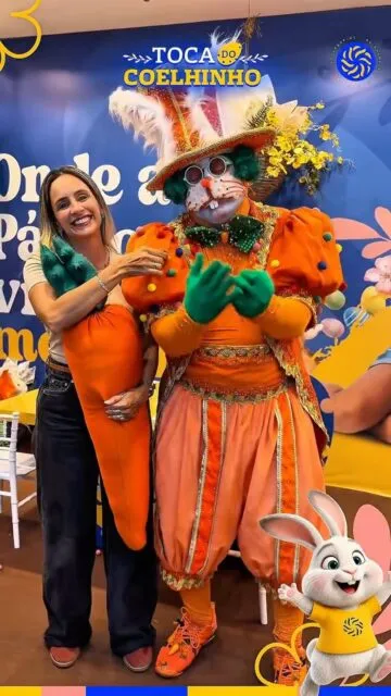 A magia da Páscoa já tomou conta por aqui 🐰✨A Toca do Coelhinho segue encantando as crianças com momentos cheios de criatividade, diversão e muita alegria 💛E as oficinas estão acontecendo no GV Shopping — um convite para viver a Páscoa de um jeito ainda mais especial ✨No GV Shopping, cada detalhe vira memória em família 💚#GVShopping #PascoaGV #TocaDoCoelhinho #PascoaNoGV #MomentosEmFamilia