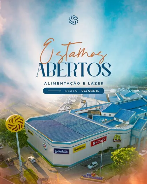 Nesta Sexta-feira da Paixão, estaremos abertos para receber você ✨Confira os horários de funcionamento e programe seu dia com tranquilidade.Seja para um passeio em família, um almoço especial ou para resolver o que precisa, o GV Shopping está de portas abertas.Esperamos você 💛#GVShopping #HorárioDeFuncionamento #SextaFeiraDaPaixão #SeuDiaDoSeuJeito #ExperiênciaGV