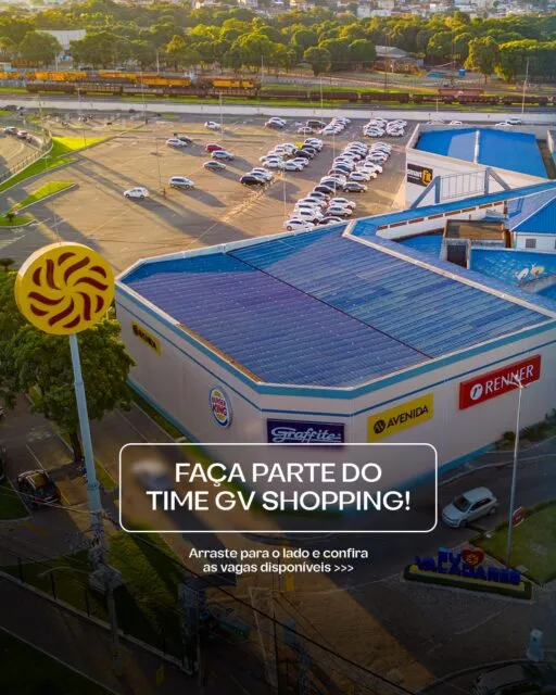 Está em busca de uma nova oportunidade? ✨O GV Shopping reúne diversas lojas com vagas abertas para quem quer crescer, aprender e fazer parte de grandes marcas.Confira as oportunidades disponíveis e dê o próximo passo na sua trajetória profissional.Seu novo começo pode estar aqui 💛#GVShopping #VagasDeEmprego #Oportunidade #TrabalheConosco #SeuDiaDoSeuJeito