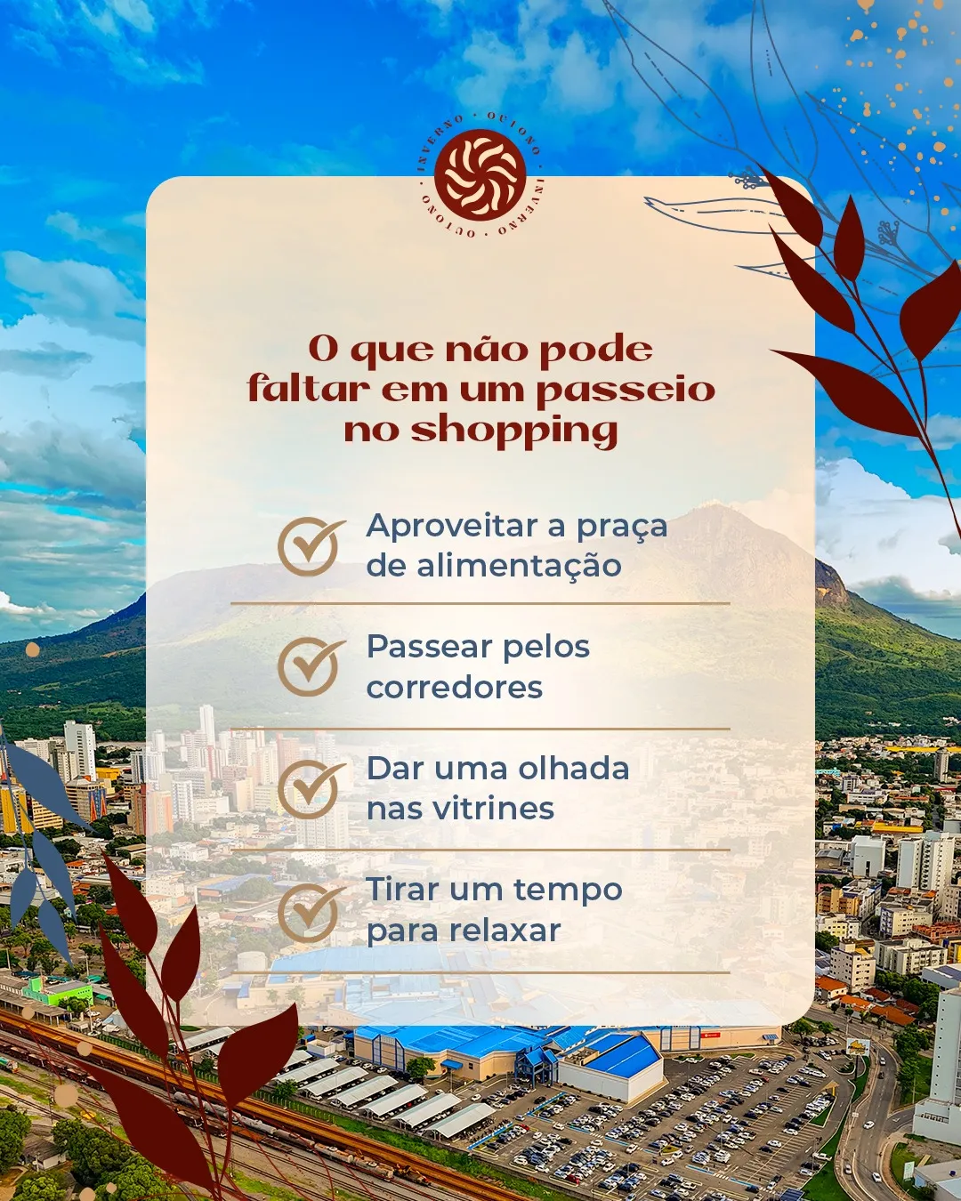 Um passeio no shopping pode ter muitas formas.Pode ser para comer bem, caminhar sem pressa, olhar vitrines ou simplesmente tirar um tempo para relaxar.No GV Shopping, tudo isso faz parte do seu momento. ✨#GVShopping #GV #Shopping #MomentosNoShopping #VemProGV