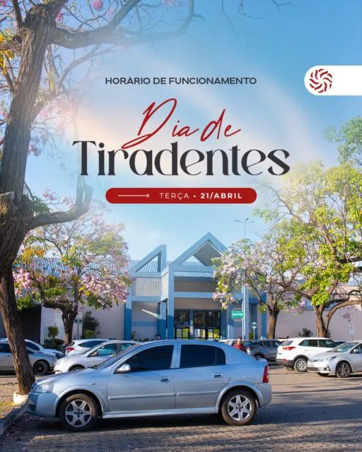 No feriado de Dia de Tiradentes, o GV Shopping continua sendo um ponto de encontro para o seu dia.Passear, aproveitar as lojas, encontrar amigos ou fazer aquela pausa especial.Confira no post os horários de funcionamento e venha viver bons momentos por aqui. 💛#GVShopping #SeuDiaDoSeuJeito #FeriadoNoGV #ExperiênciaGV #TudoEmUmSóLugar
