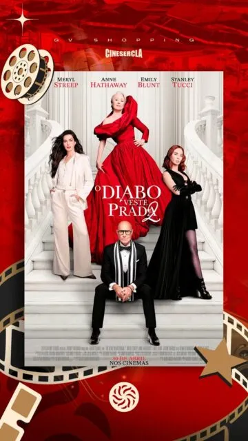 O retorno que a gente estava esperando 👠✨O Diabo Veste Prada 2 vem aí — e o trailer já entregou tudo: looks icônicos, muita atitude e aquela dose de drama que a gente ama.Já pode preparar o coração (e o look) pra esse comeback 💅No GV Shopping, você vive cada estreia do seu jeito.#GVShopping #ODiaboVestePrada #Cinema #EmBreve #Filmes