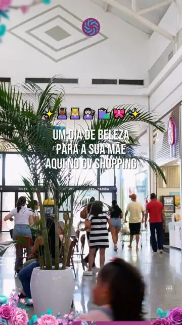 Um dia de cuidados para sua mãe começa aqui 💆‍♀️No GV Shopping, cada parada pode ser um momento de bem-estar — passando pelo @quiosque.wepink.gv, @espaçolasergvshopping e @botocenter_gv ✨Um convite pra desacelerar, cuidar e aproveitar esse tempo com quem sempre cuidou de você.Dia das Mães GV Shopping. Amor sempre presente.#GVShopping #DiaDasMães #BemEstar #Experiência #VivaOGV