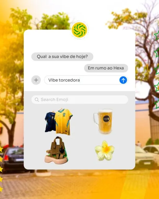 Qual a sua vibe de hoje? 🇧🇷✨Em clima de torcida, mas do seu jeito.Camisa no look, verde e amarelo nos detalhes e aquela energia de quem já entrou no jogo antes mesmo do apito. 💚💛Para entrar nessa vibe, passe pela @camarotedotorcedor, @lacodefitabiju, @clubemelissa_gvshopping e @canecaoshoperia. ✨GV Shopping, seu destino para torcer com estilo.#RumoAoHexa #VibeTorcedora #OOTD #GVShopping #TorcidaBrasileira