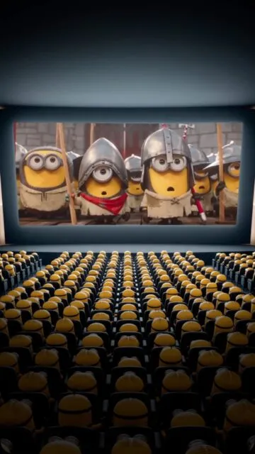 Prepare a pipoca porque eles estão chegando para aprontar mais uma vez. 🍿⭐️Diversão, confusão e muitas risadas que esperam em uma aventura perfeita para curtir no cinema com toda a família. 💛Garanta seu ingresso e venha viver essa estreia no GV Shopping. 🎬#gvshopping #cinema #minions #diversãoemfamilia #estreia