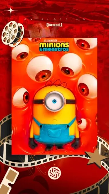 Eles estão de volta para garantir boas risadas nas telonas!Prepare a pipoca, reúna a família e venha acompanhar as novas aventuras dos Minions no cinema do GV Shopping. Diversão, confusões e muito bom humor esperam por você!Garanta sua sessão e viva essa experiência no GV Shopping. 🍿🎬#GVShopping #Minions #Cinema #Filme #GovernadorValadares