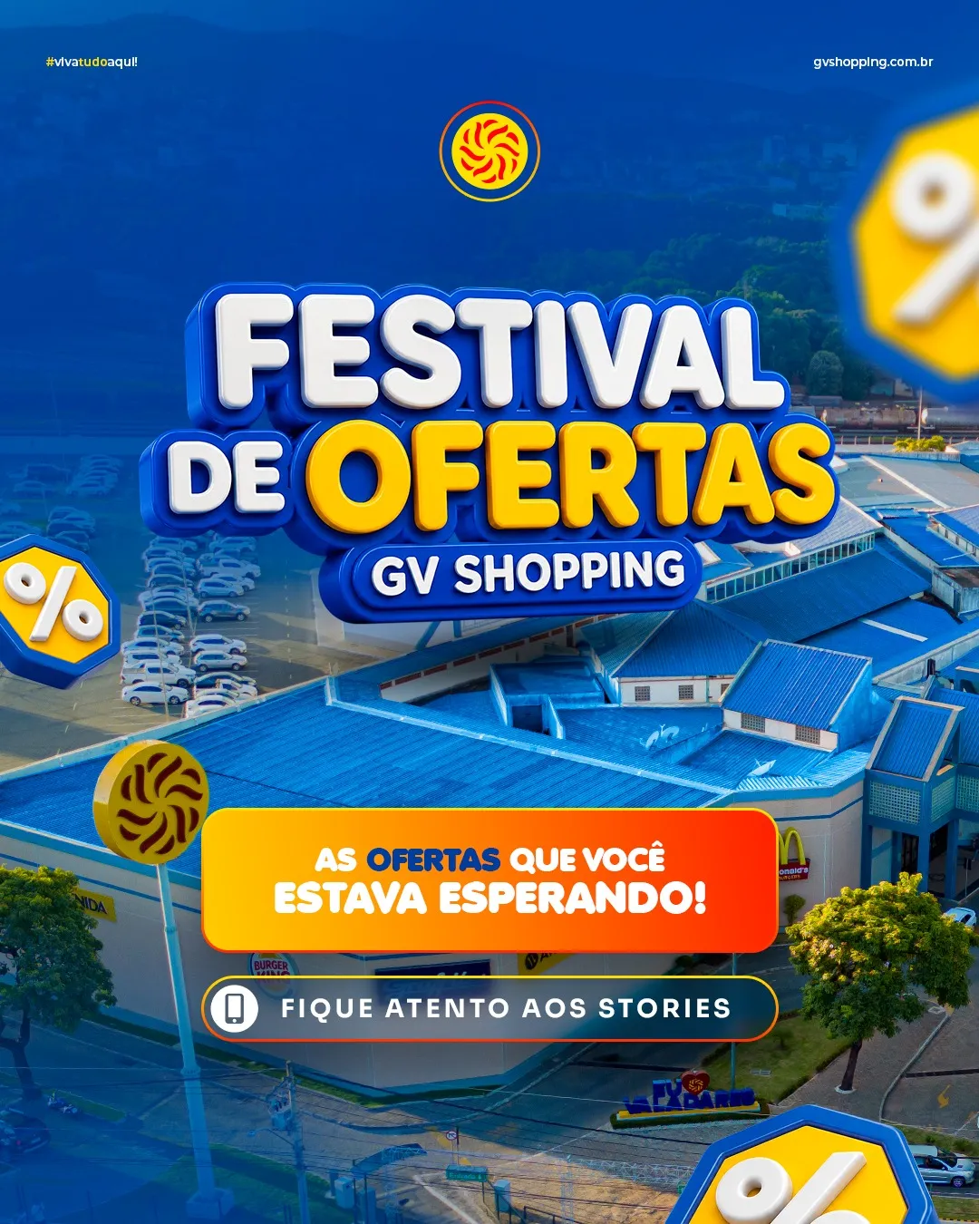 Desconto bom é aquele que vale a pena aproveitar.Diversas lojas do GV Shopping estarão com condições especiais para você renovar o guarda-roupa, garantir aquele item desejado ou encontrar oportunidades em diferentes segmentos.Acompanhe nossos stories durante a semana e descubra as ofertas preparadas para você. ✨ Viva tudo aqui!#GVShopping #GovernadorValadares #Liquidação #Promoções #Descontos #VivaTudoAqui