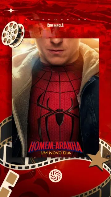 Ele está de volta às telonas! O novo trailer de Homem-Aranha já está dando o que falar. 👀🍿A ação, a emoção e as surpresas prometem fazer dessa aventura uma das mais aguardadas do ano.E aí, qual é a sua maior expectativa para o filme? 💥👇#GVShopping #Cinema #HomemAranha #VivaTudoAqui