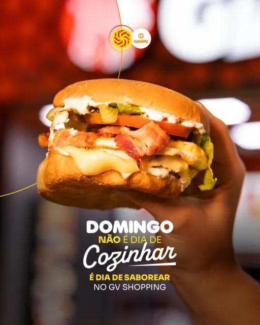 Tem domingo que pede descanso. Tem domingo que pede um passeio. E no GV Shopping, você encontra tudo isso em um só lugar. 💙Aproveite para saborear uma boa refeição, encontrar o que estava procurando e curtir momentos especiais com quem você gosta.Lojas: @gira.governadorvaladares @franquia_avatimgvshopping Seu domingo combina com o GV Shopping. Viva tudo aqui!#GVShopping #ChegaPraCa #DomingoNoShopping #PasseioEmFamília #Compras #Gastronomia