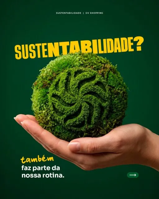 Pequenas atitudes podem gerar grandes mudanças.No GV Shopping, sustentabilidade também faz parte do nosso dia a dia. 💚 Cada escolha consciente contribui para um futuro mais leve, responsável e sustentável para todos.Vamos juntos fazer a diferença? 🌱Lojas: @lojavivo_gvshopping @boticario_gv @natura.gv #GVShopping #Sustentabilidade #Reciclagem #ConsciênciaAmbiental #DescarteConsciente