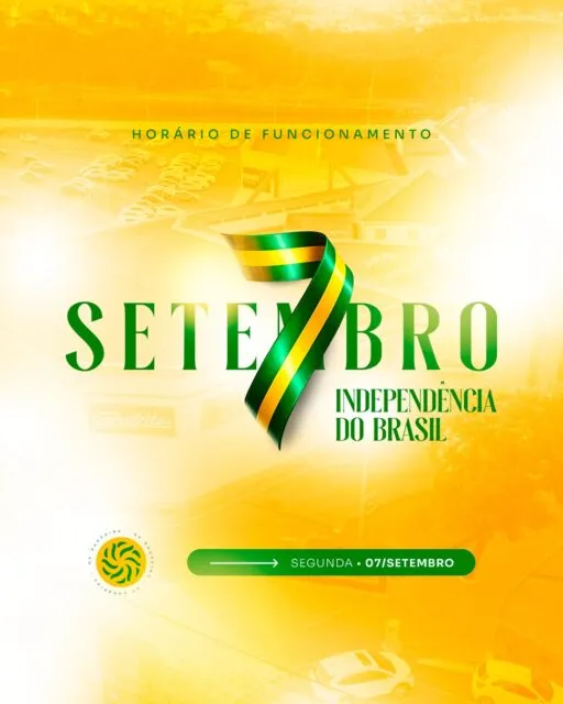 Neste feriado, o funcionamento do GV Shopping será diferente. Confira os horários e programe-se para não perder a viagem!Desejamos a todos um excelente feriado!#GVShopping #7DeSetembro #IndependênciaDoBrasil #Feriado