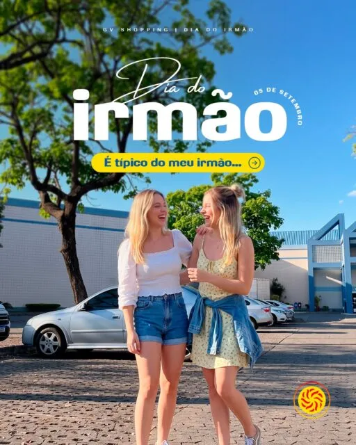 Irmão tem dessas: a gente conhece de longe! É aquele parceiro que está sempre por perto para dividir os melhores momentos (menos o lanche)👀🍔E aí, qual dessas é a cara do seu irmão?Viva esses momentos juntos no GV Shopping! 💜#GVShopping #DiaDoIrmão #VivaTudoAqui #GovernadorValadares #ShoppingGV
