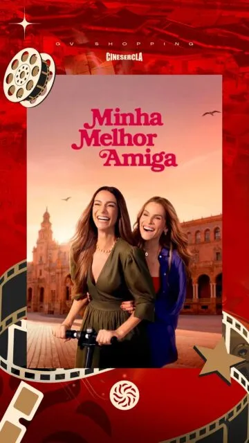 Já conferiu o trailer de Minha Melhor Amiga? 👀🍿Prepare a pipoca e venha descobrir essa história no cinema do GV Shopping! ✨#GVShopping #MinhaMelhorAmiga #Cinema #FilmesEmCartaz #VivaTudoAqui