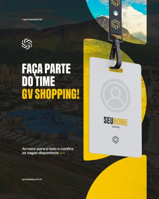 Se você está em busca de uma nova oportunidade, fique de olho nas vagas disponíveis nas nossas lojas. 👀✨Confira as oportunidades, veja os requisitos e saiba como se candidatar.📲 Acesse as informações e envie seu currículo!#GVShopping #VagasDeEmprego #Oportunidade #Emprego #TrabalheNoGVShopping