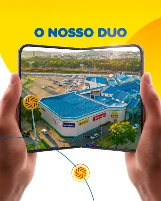 Mais que duo, aqui tem tudo! 💜No GV Shopping você encontra opções para comer, comprar, se divertir e curtir cada momento. Vem viver tudo isso com a gente! ✨📍 GV Shopping - Viva tudo aqui!#GVShopping #VivaTudoAqui #GovernadorValadares