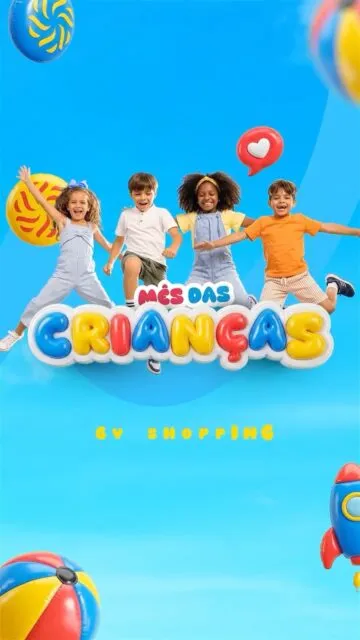 Mês das Crianças – GV Shopping 💛✨No mês das Crianças, a diversão ganha ainda mais espaço por aqui!No GV Shopping, cada momento é uma oportunidade de brincar, descobrir, se divertir e criar memórias especiais em família.Porque infância combina com alegria, descobertas e momentos para guardar no coração. 🥰Viva o mês das Crianças no GV Shopping!#MesDasCrianças #GVShopping #DiversãoEmFamília #MomentosEspeciais #VivaTudoAqui