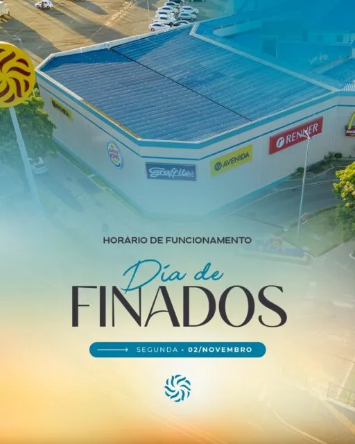 Neste Dia de Finados, o GV Shopping estará de portas abertas para receber você! 💛Programe sua visita e confira os horários de funcionamento das lojas, da praça de alimentação e das demais operações.Esperamos por você!#GVShopping #Finados #GovernadorValadares